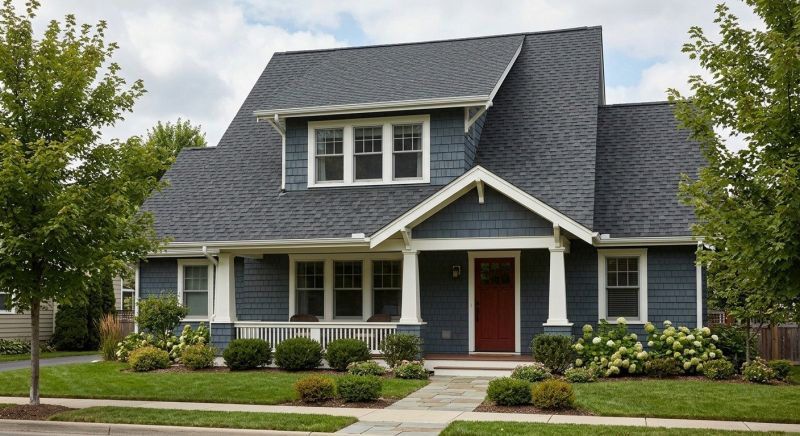 A Frame Roof Installation in Hiram, GA