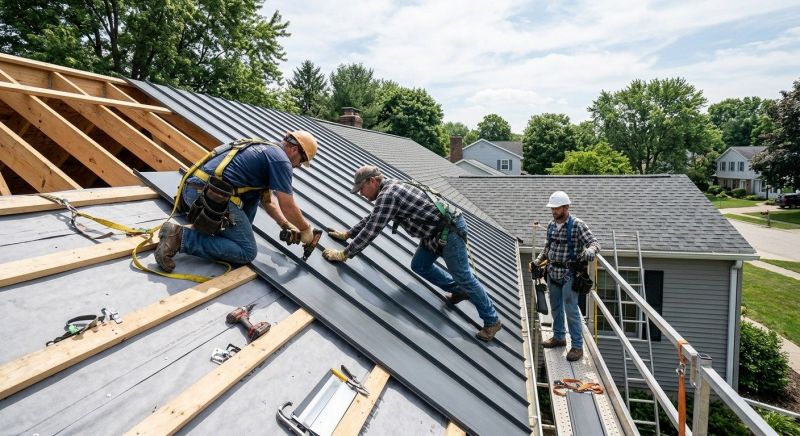 Aluminum Roof Construction in Hiram, GA