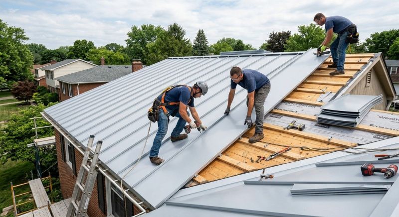 Aluminum Roof Installation in Bartow County, GA