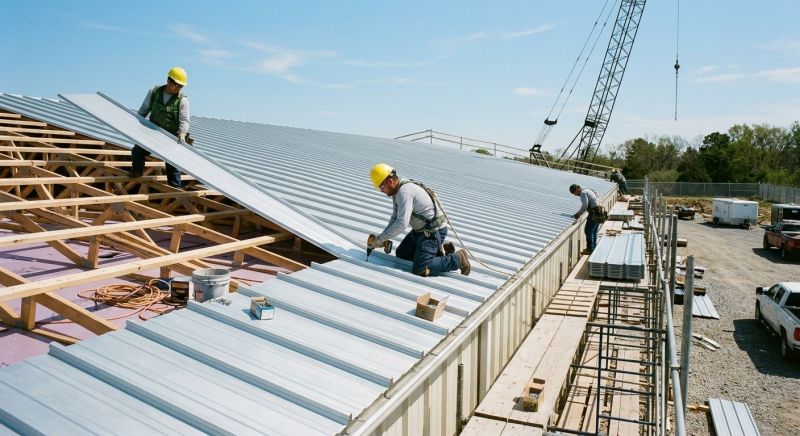 Aluminum Roof Installation in Cartersville, GA