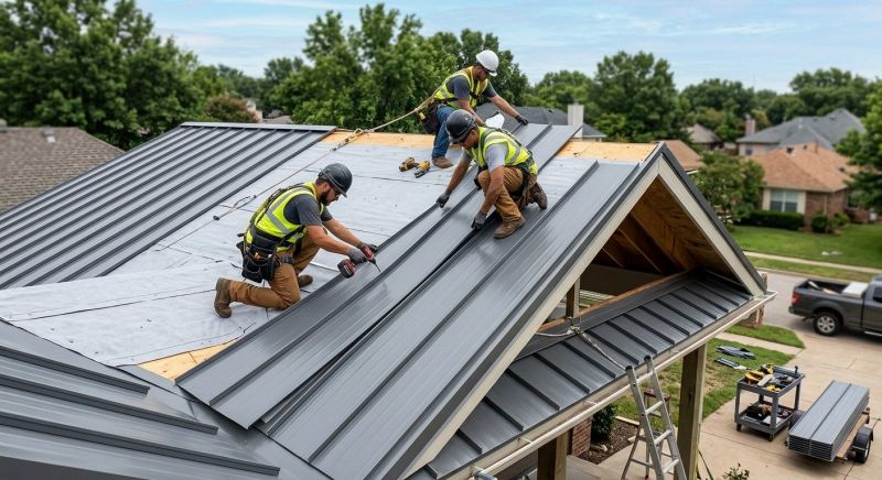 Aluminum Roof Installation in Dallas, GA