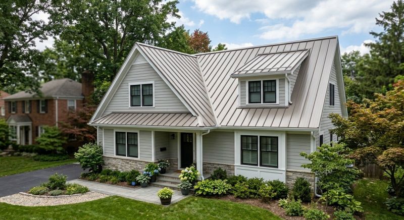 Aluminum Roof Replacement in Fulton County, GA