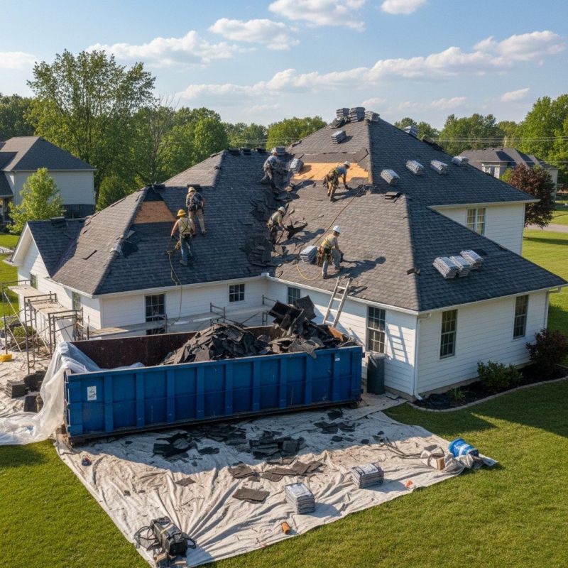 Asphalt Roof Replacement in Cherokee County, GA