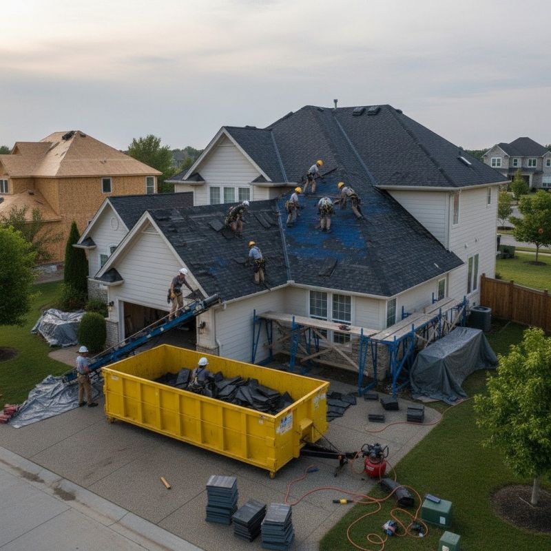 Asphalt Roof Replacement in Mableton, GA