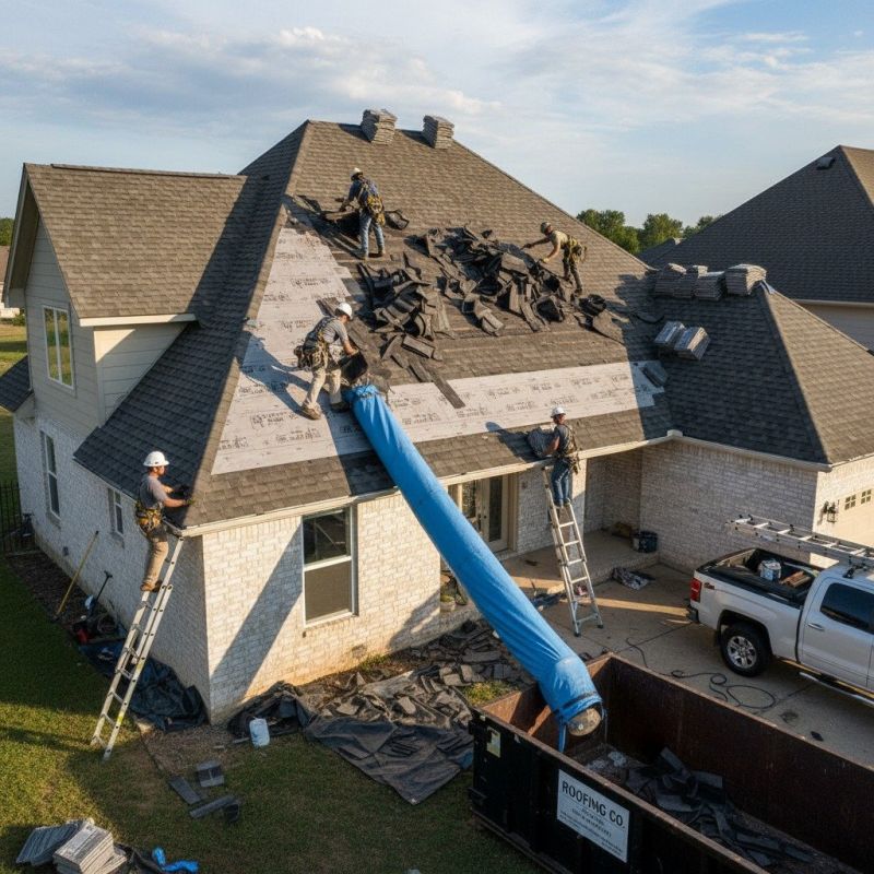 Asphalt Roof Replacement in Powder Springs, GA