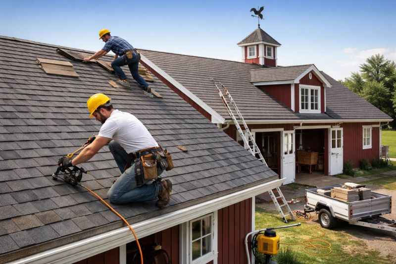 Barn Roof Installation in Hiram, GA