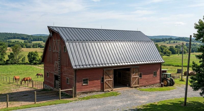 Barn Roof Replacement in Kennesaw, GA
