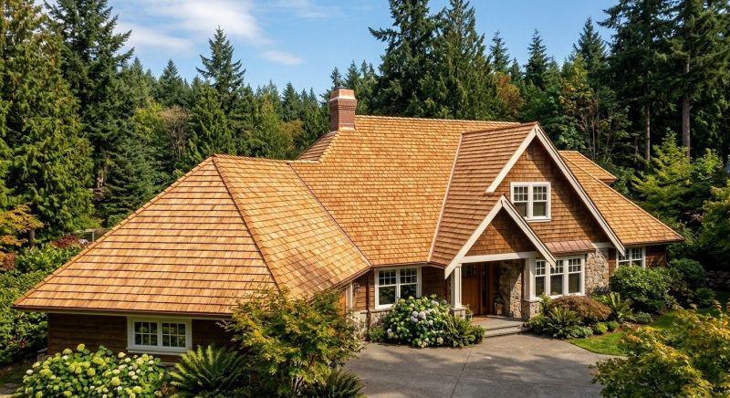 Cedar Roof Installation in Cherokee County, GA