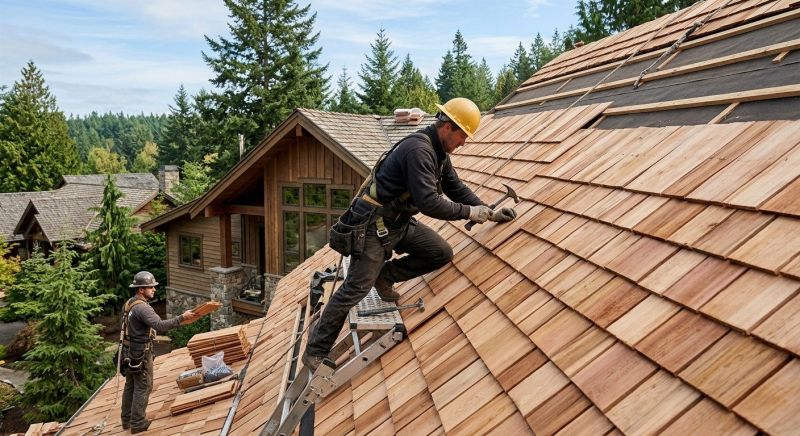 Cedar Roof Installation in Paulding County, GA