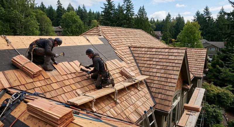 Cedar Roof Installation in Paulding County, GA