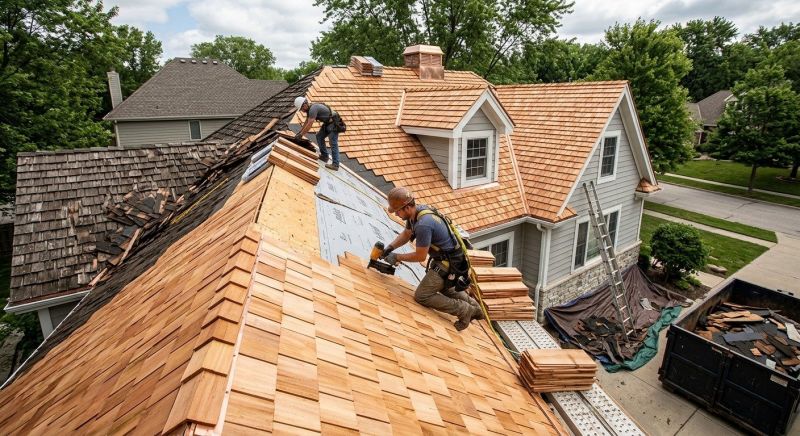 Cedar Roof Replacement in Cobb County, GA
