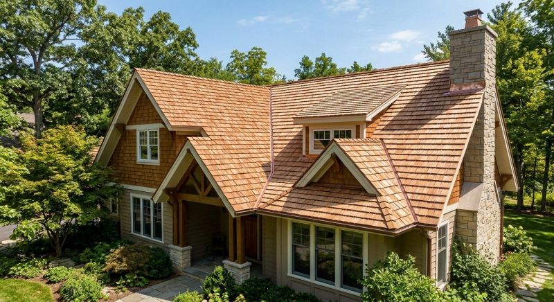 Cedar Shake Roof Construction in Union City, GA