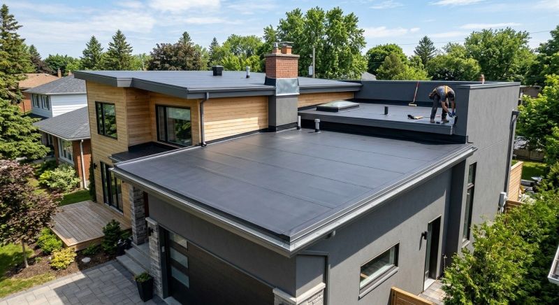 Epdm Roof Installation in Paulding County, GA