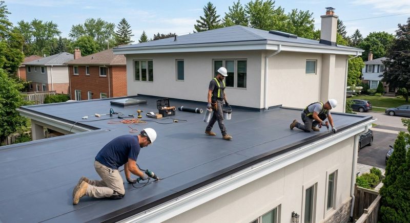 Epdm Roof Installation in Rockmart, GA