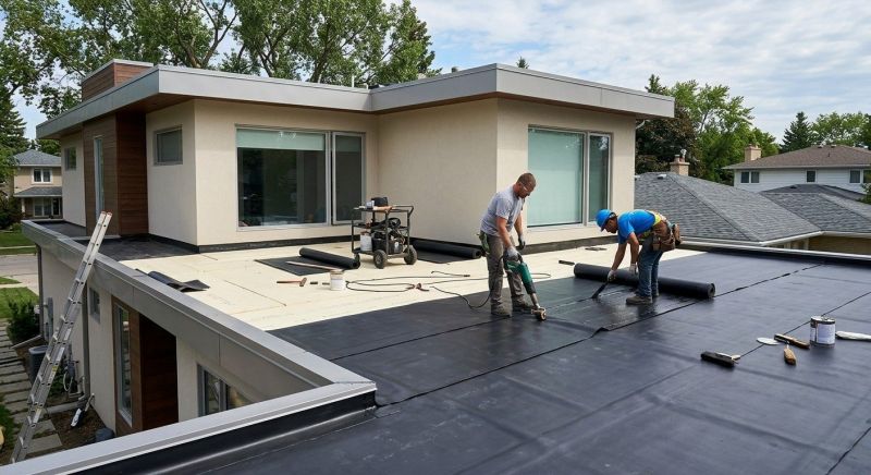 Flat Roof Installation in Cobb County, GA