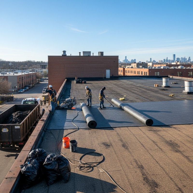 Flat Roof Replacement in Atlanta, GA