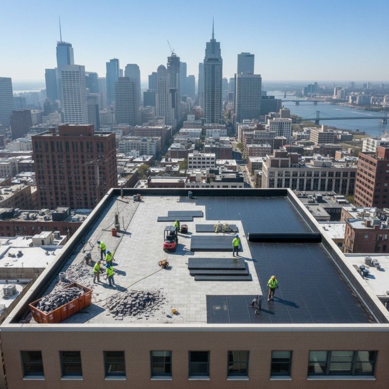 Flat Roof Replacement in Atlanta, GA