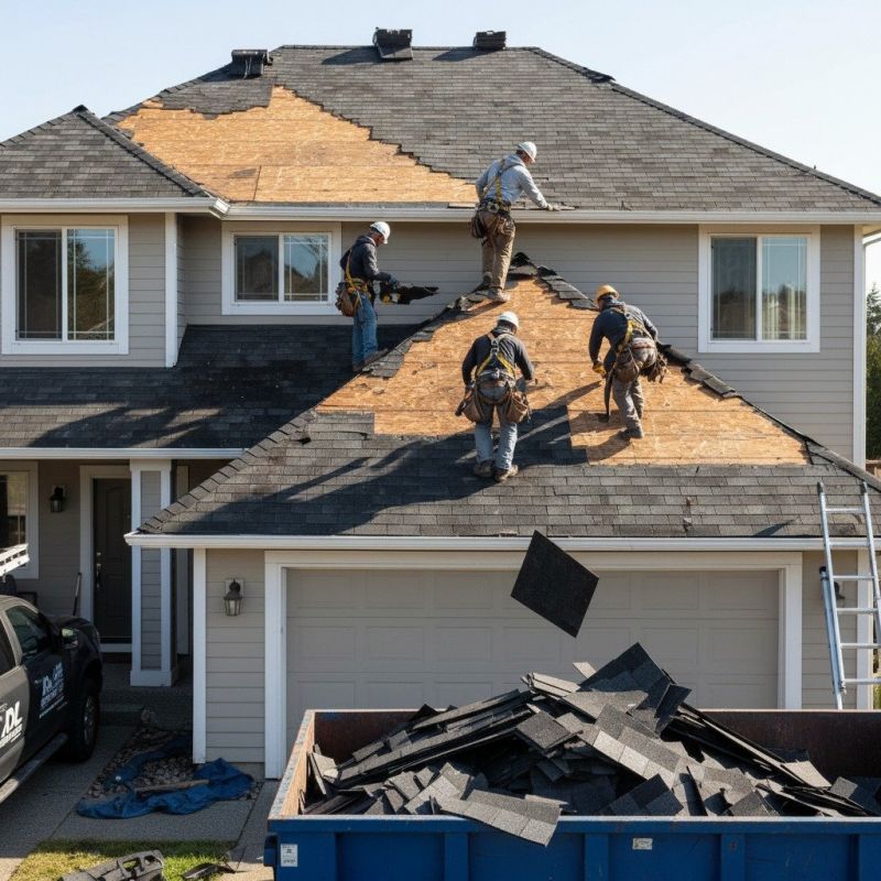 Leaky Roof Replacement in Hiram, GA