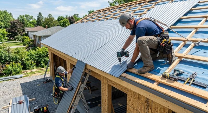 Sheet Roofing Installation in Paulding County, GA