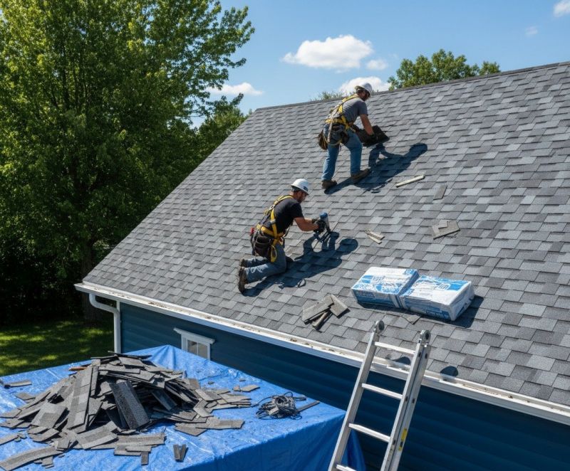 Shingle Roof Replacement in Lithia Springs, GA