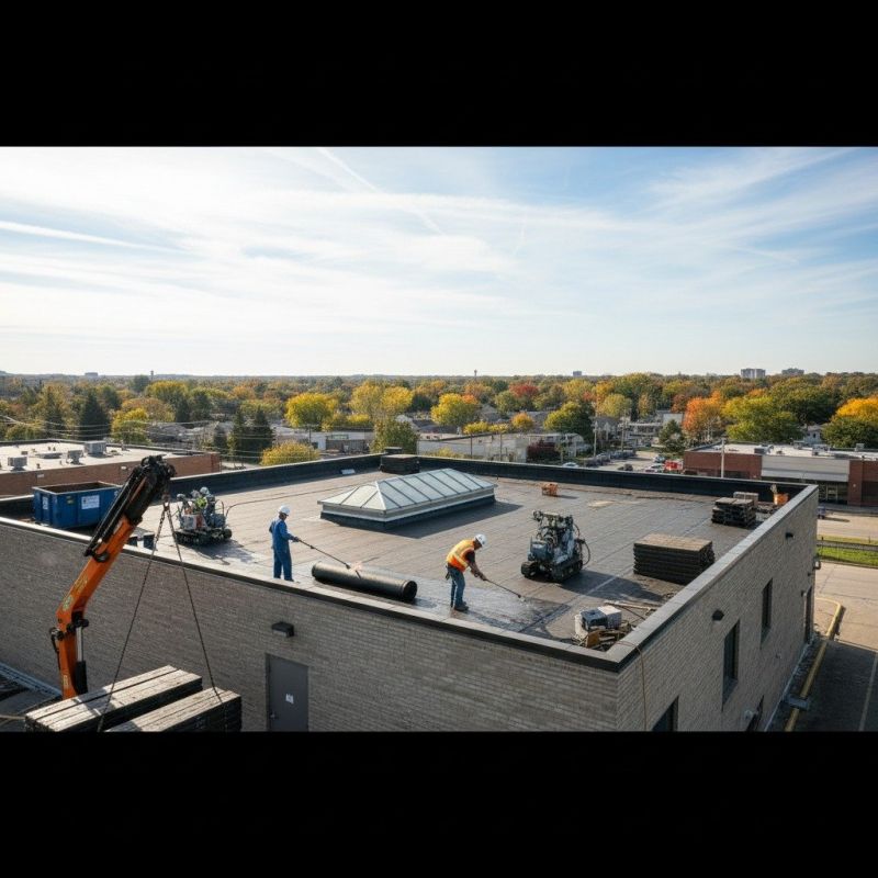 Single Ply Roof Replacement in Atlanta, GA