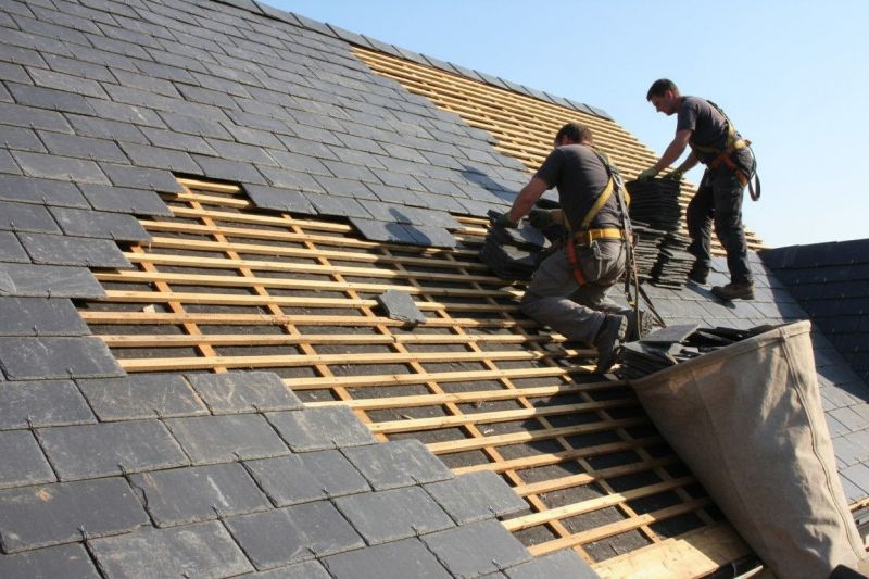 Slate Roof Replacement in Dallas, GA