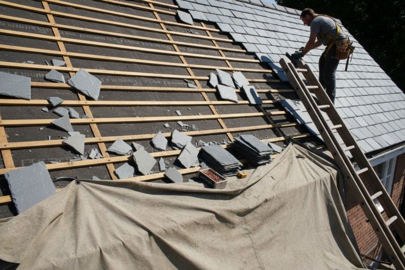 Slate Roof Replacement in Rockmart, GA