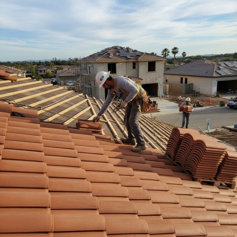 Tile Roof Replacement in Union City, GA