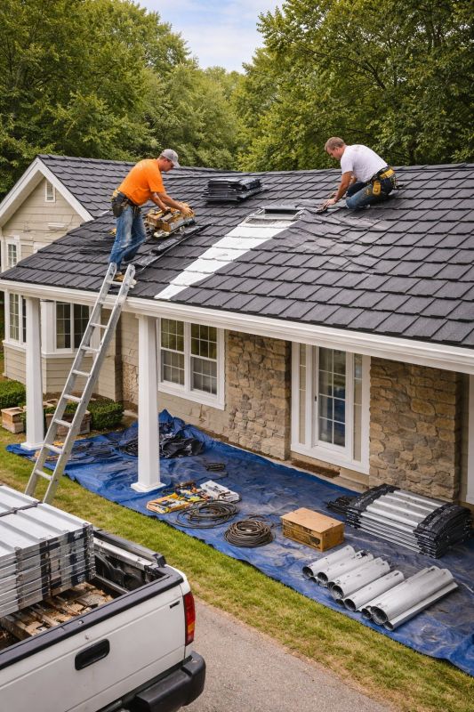 Tin Roof Installation in Union City, GA