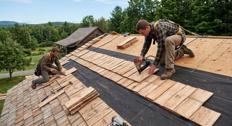 Wood Roofing Installation in Bartow County, GA