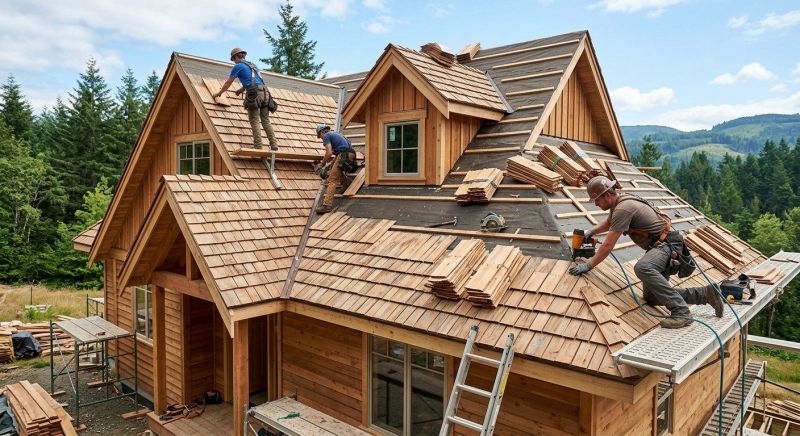 Wood Roofing Installation in Haralson County, GA