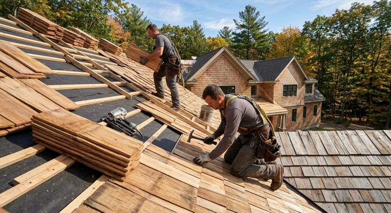 Wood Roofing Installation in Hiram, GA