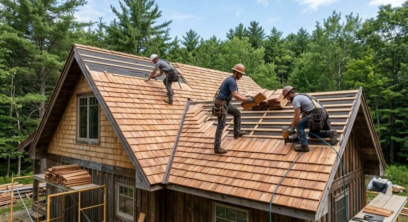Wood Roofing Installation in Rockmart, GA