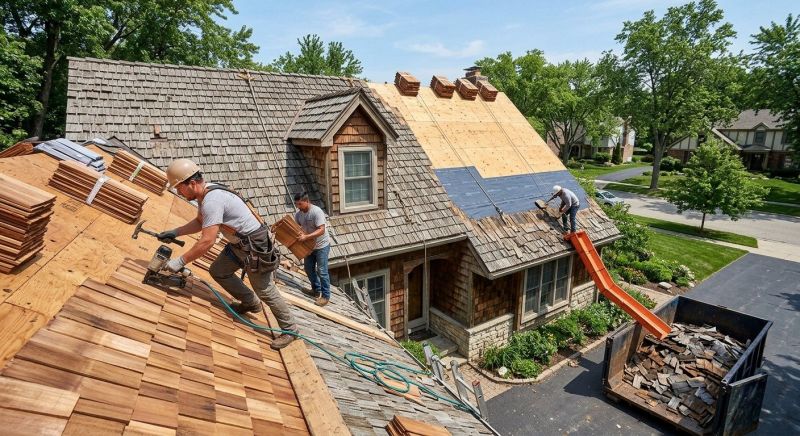 Wood Shake Roof Replacement in Acworth, GA