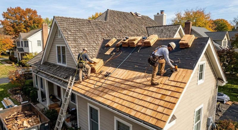 Wood Shake Roof Replacement in Paulding County, GA